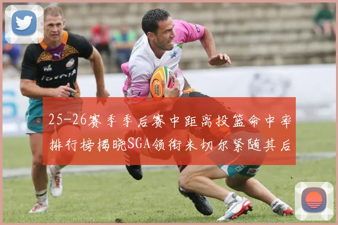25-26赛季季后赛中距离投篮命中率排行榜揭晓SGA领衔米切尔紧随其后哈登位列第五